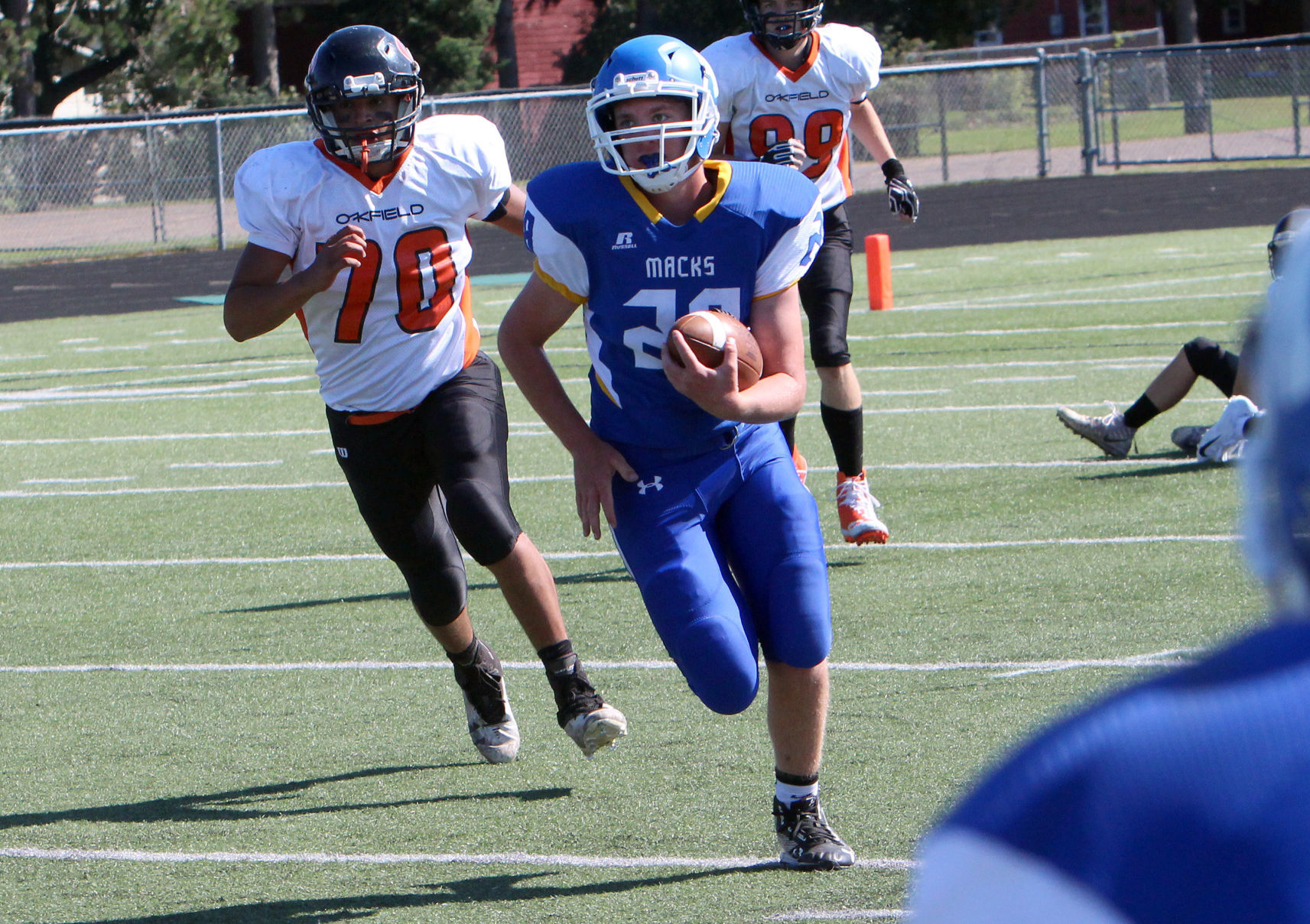 Oakfield at McDonell football 9-8-18